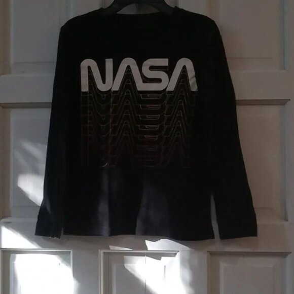 NASA Other - NASA Boy's Long Sleeve Black Shirt